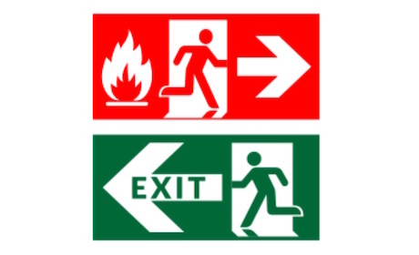 Remove the private objects you placed in the hallways!